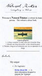 Mobile Screenshot of naturalthinker.net